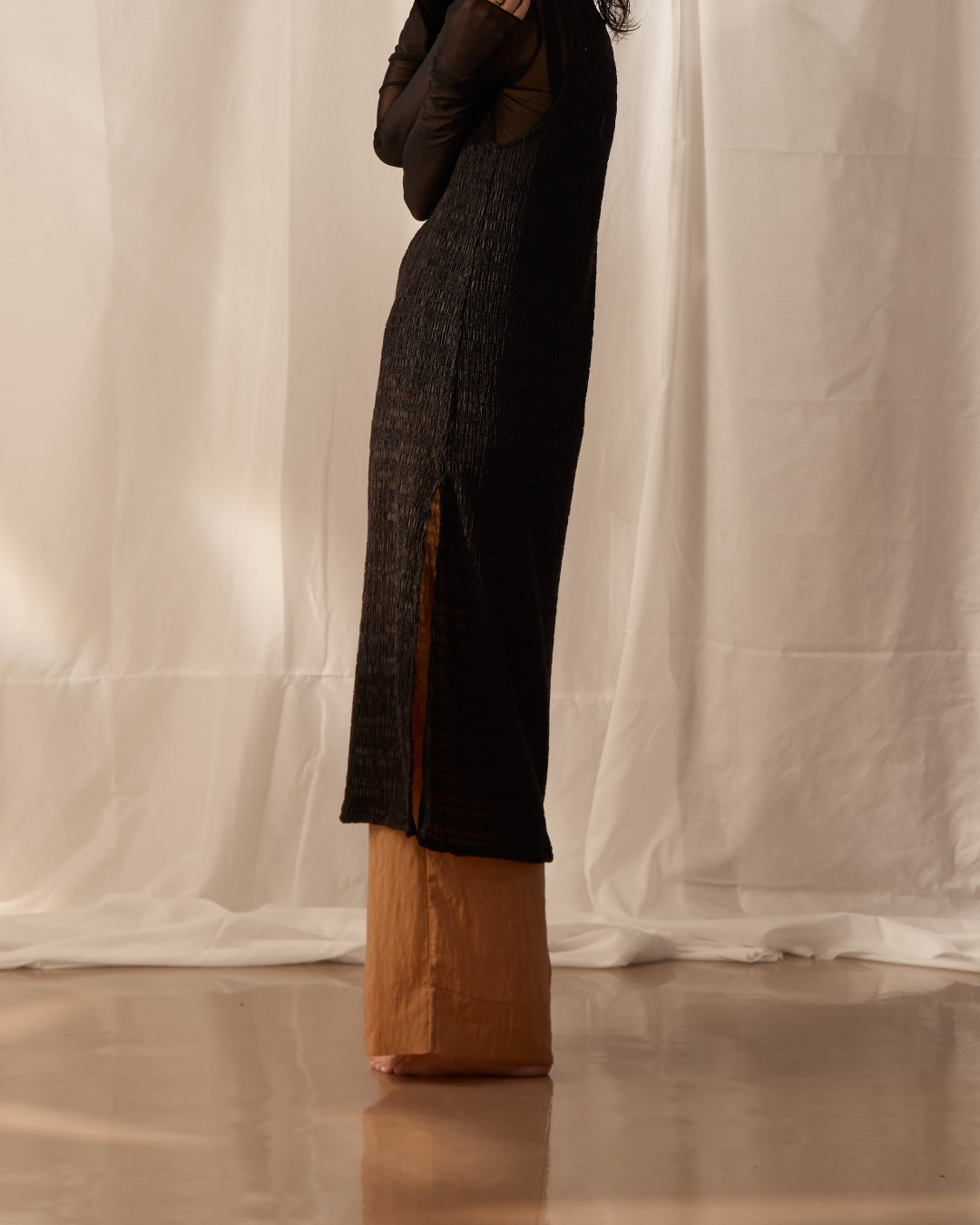 “Hakama”sheer Pants